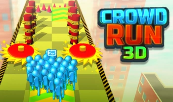 crowd run 3d